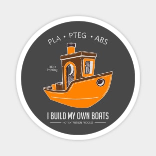 I build my own boats Magnet